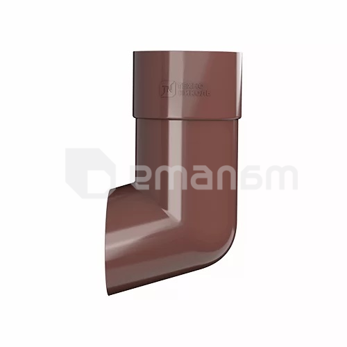 გადამღვრელი მილი Technonicol 125/82 PVC ყავისფერი