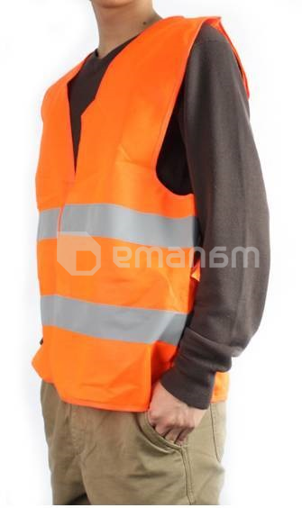 ჟილეტი უსაფრთხოების Orient ORANGE XXL