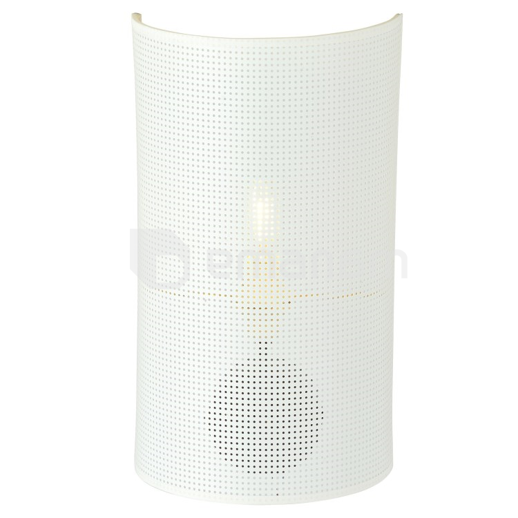 ბრა EMIBIG ASTON К1 E14 1x MAX 40W თეთრი ოქროსფერი