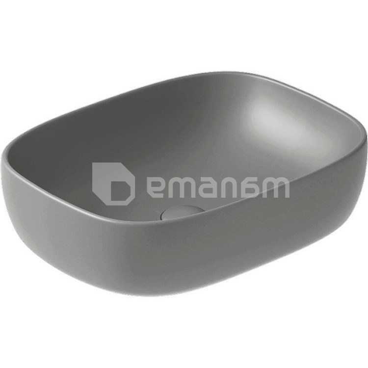 დასადგამი ხელსაბანი GALASSIA Dream matt grey 50x38 სმ