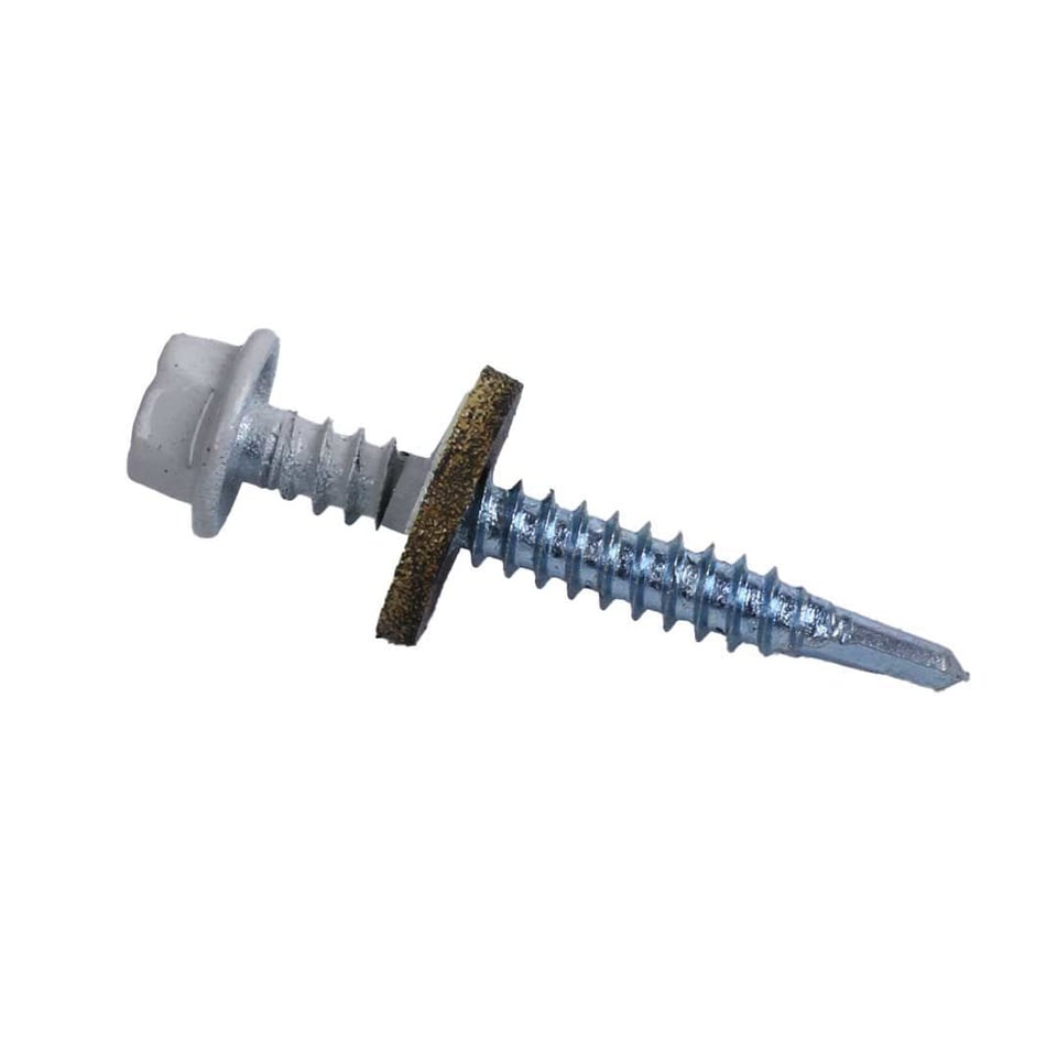 თვითმჭრელი ხრახნი რკინისთვის 5.5X40 RAL 9002