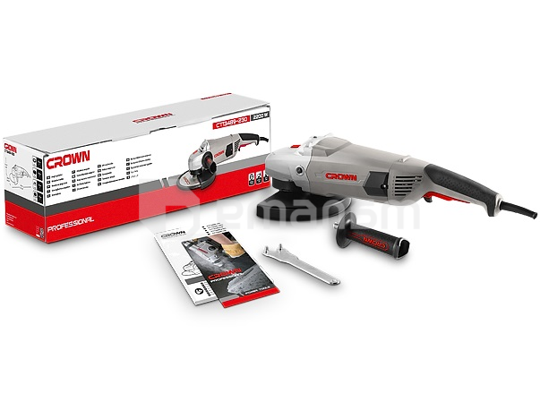 კუთხის სახეხი მანქანა Crown CT13489-230 2600W