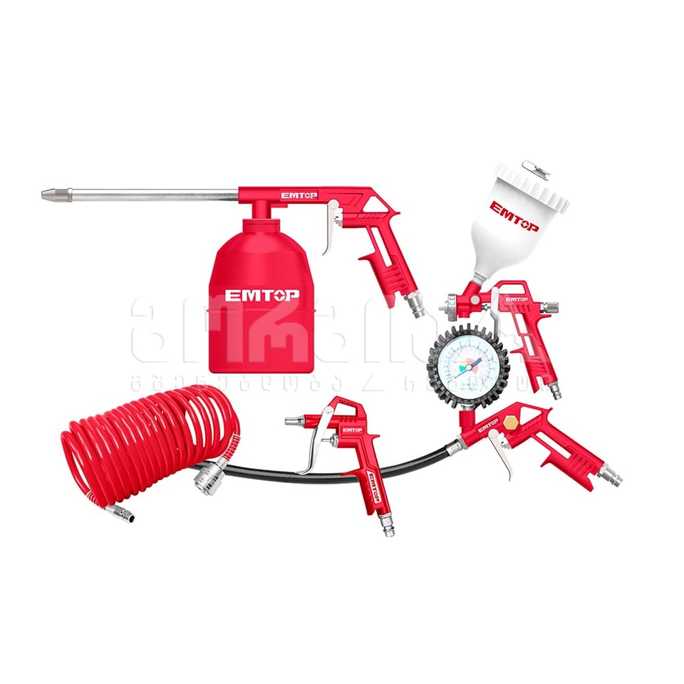 პულვერიზატორის ნაკრები 5ც Emtop-EATLS0503