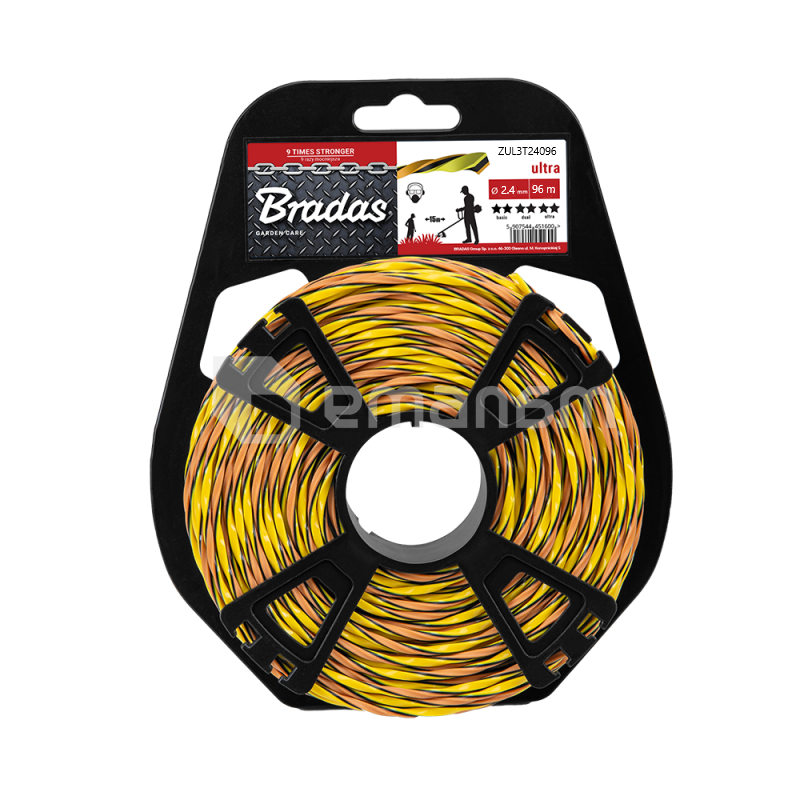 ძუა გრეხილი BRADAS ULTRA L3 ZUL3T24096 2.4x96 მ