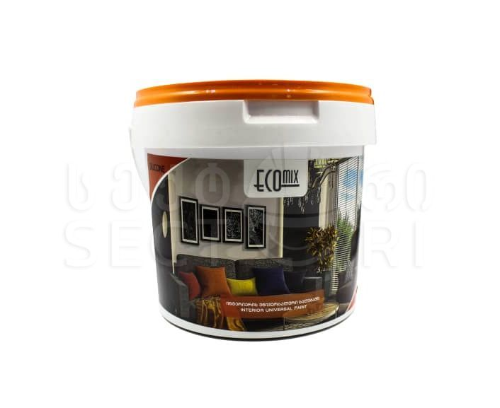 სილიკონის ინტერიერის საღებავი 22 კგ