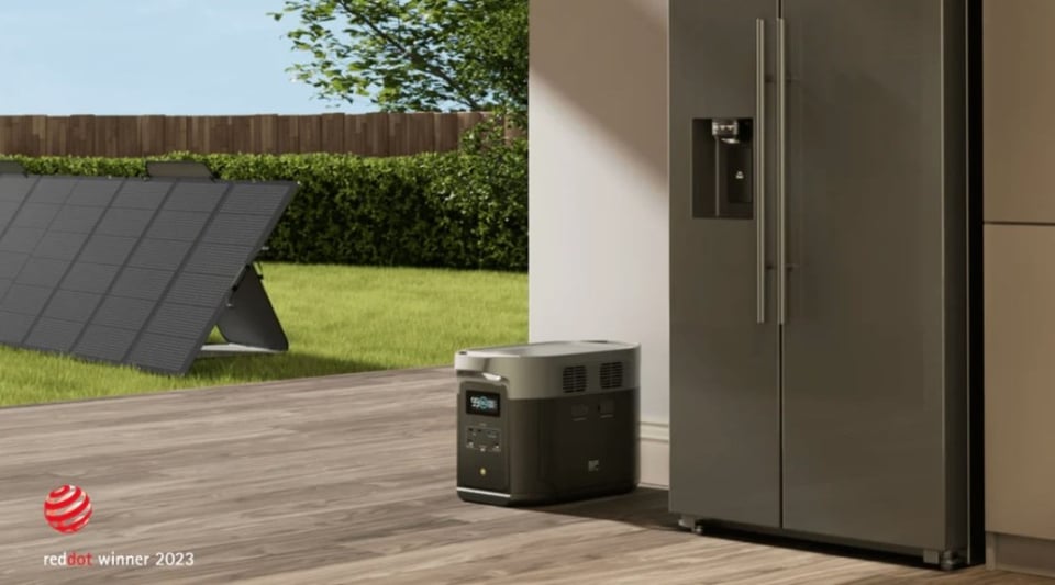 პორტატული ელექტროსადგური EcoFlow 2400W 6kWh DELTA 2 Max