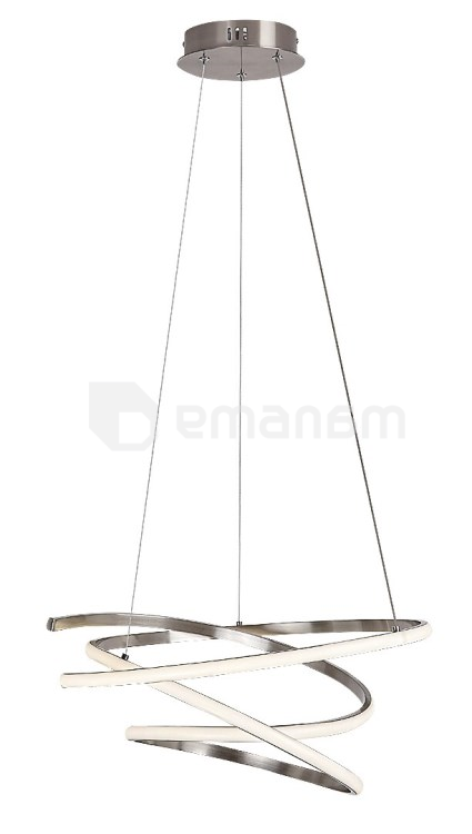 ჭაღი Rabalux Esilda 42W 4000K Ø500 H1000მმ satin თეთრი 72020