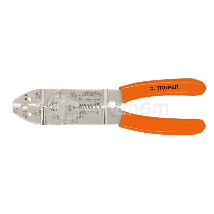 ხელსაწყო სადენების მოსაჭიმად Truper PE-CA-9 9" 10-26 AWG