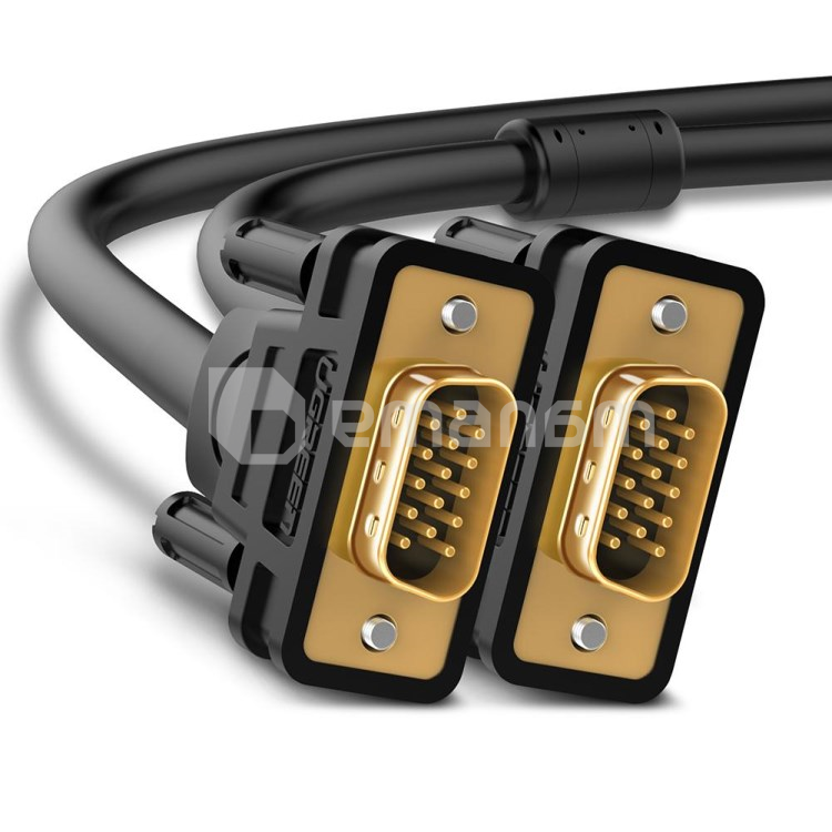 ადაპტერი VGA Ugreen 2X VGA male 10 მ