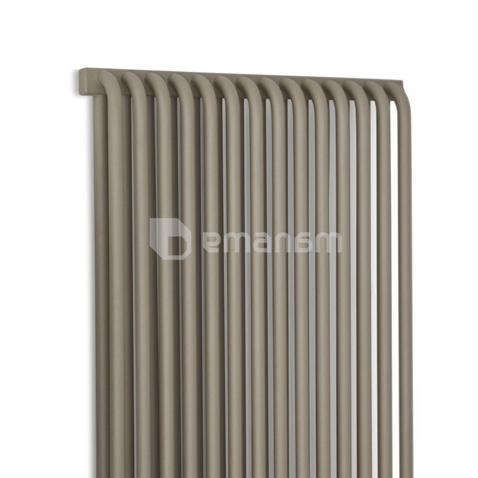 დეკორატიული რადიატორი Terma DELFIN 1800/500 Ral 8015 (SX)