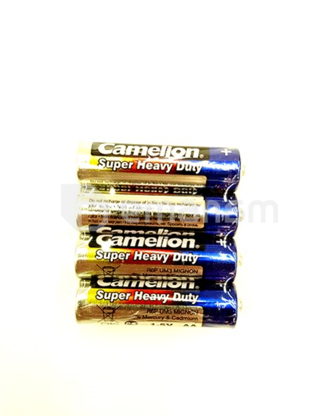 ელემენტი Camelion Super Heavy Duty  AA ზომის 1.5ვ 4ც შეკვრა R6P-SP4B