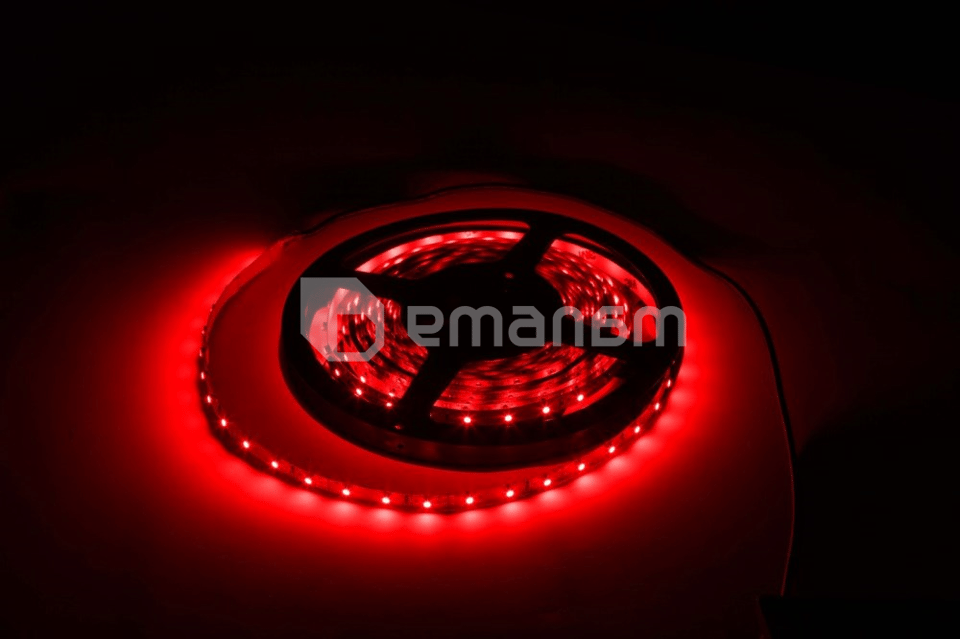 ლენტი LED ACK 7W 12V 5მ 6500К 4040 Double IP20 წითელი