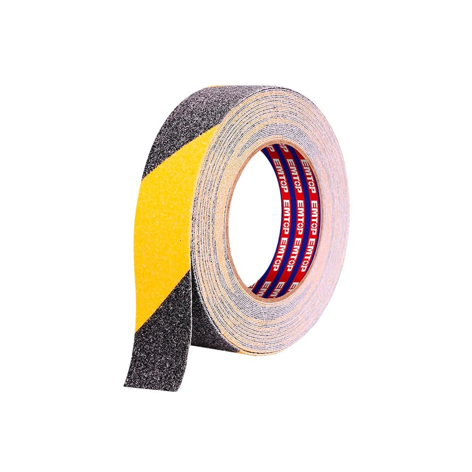 PVC უსაფრთხოების ლენტი 25 მმ 100 მ EMVA3535 EMTOP
