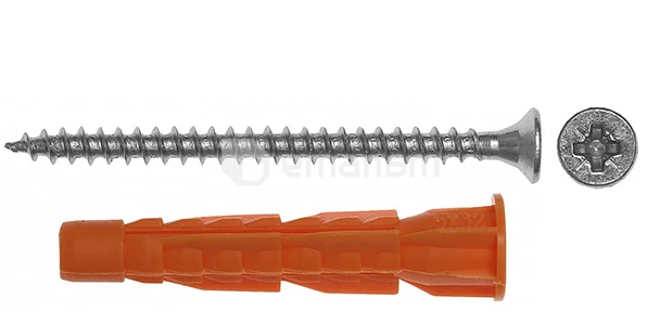 დიუბელი უნივერსალური UNIPLUG Koelner 8x40 მმ 12 ც B-UNIFIX-08  ბლისტი