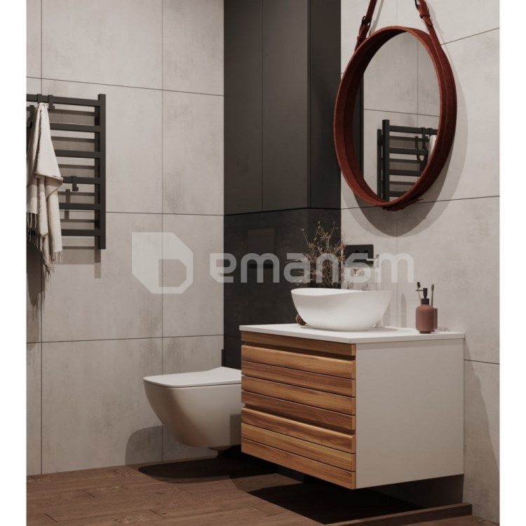 ტუმბო დასაკიდი კომპლექტში ხელსაბანით Sanservice Eko-60