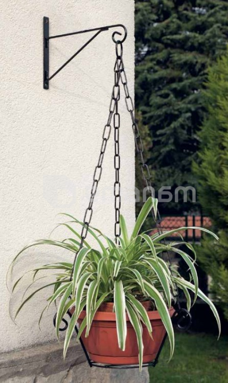ყვავილების საკიდი Metallurgica Buzzi Hanging pot holder with chain ø 22xh73 სმ