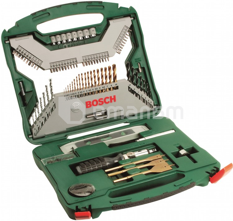 აქსესუარების ნაკრები Bosch X-Line Titanium 2607019330 100 ც