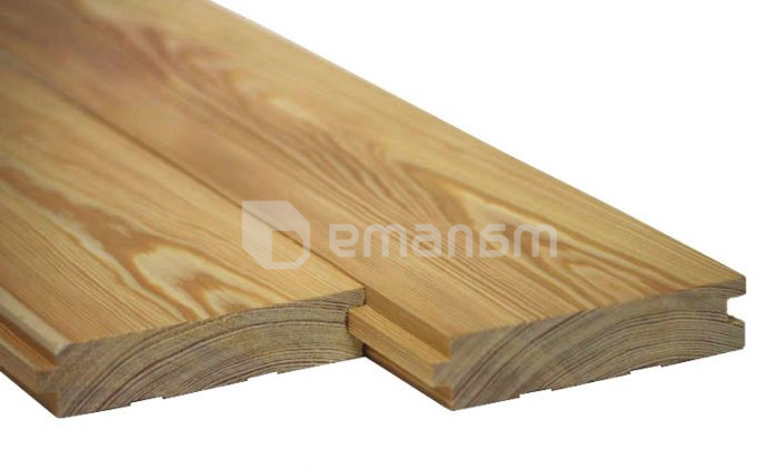 ლარიქსის (ლისტვინიცის) ტერასის ფიცარი Sibles სორტი AB 27x122x4000 მმ