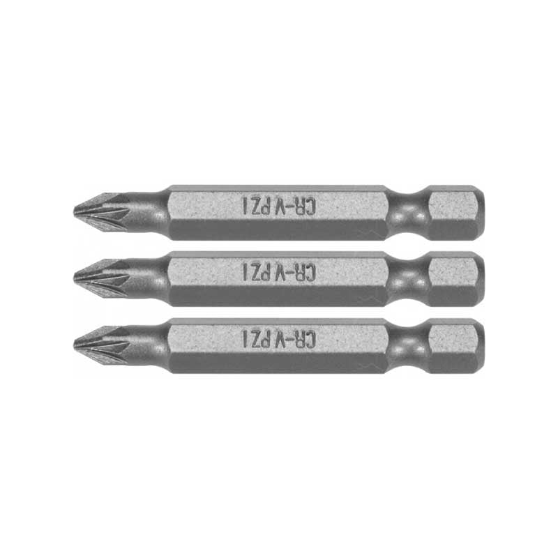 ბიტების ნაკრები PZ1 - 1/4 X50მმ (3ცალი) 