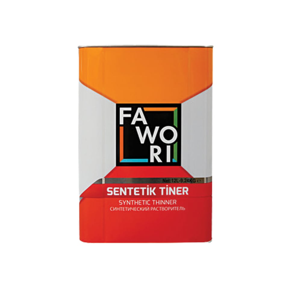 სინთეტიკური გამხსნელი FWR ENDÜSTRİYEL TİNER 3LT