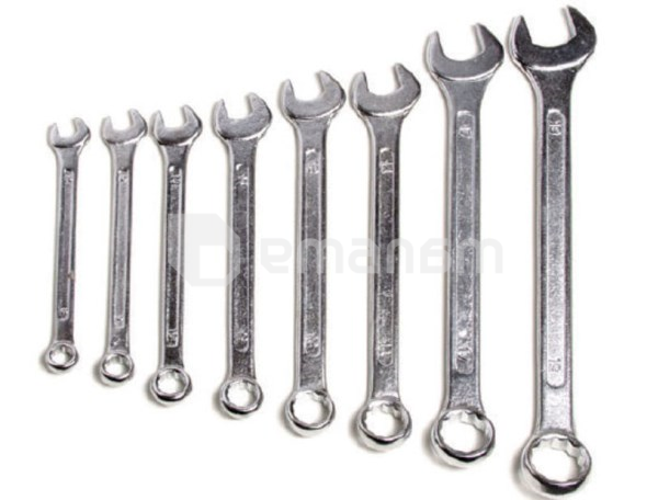 ნაკრები ქანჩის გასაღების GADGET GD CR-V 8-19mm 8ც