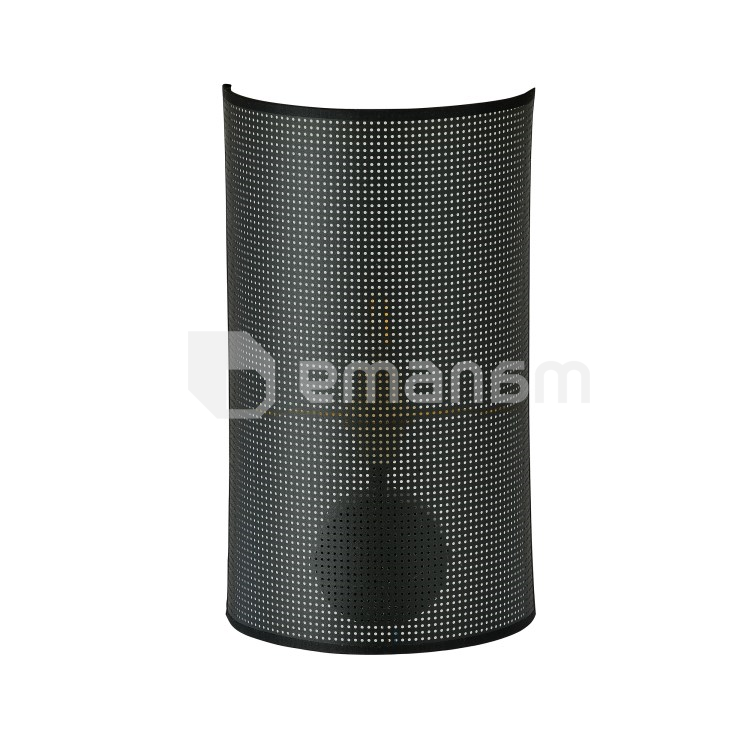 ბრა ASTON EMIBIG К1 E14 1x MAX 40W შავი ოქროსფერი