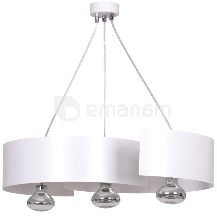 ჭაღი EMIBIG VIXON 3 E27 3x MAX 40W თეთრი
