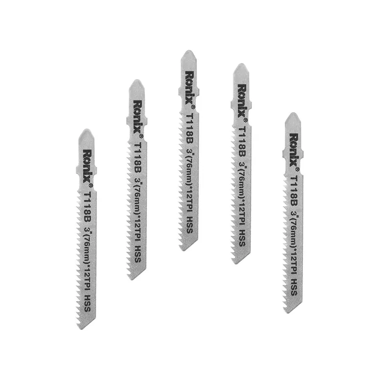 ბეწვა ხერხის პირები Ronix RH-5604, T118B, 5ც