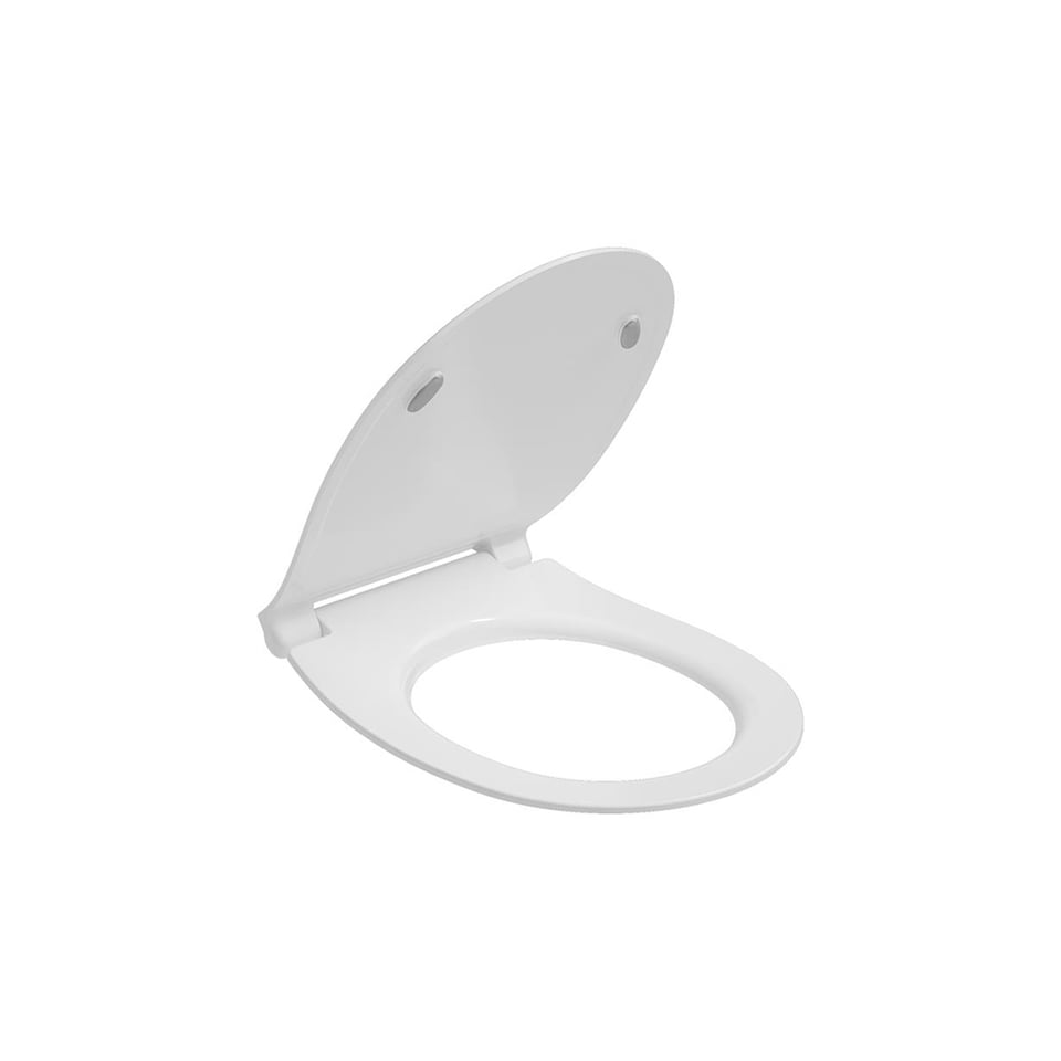 უნიტაზის სახურავი ნელი ხურვით  40D80200I-S smartfixPLUS Whit