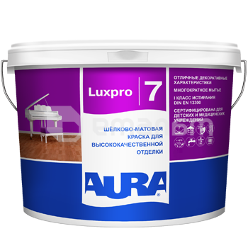 დისპერსიული საღებავი Eskaro AURA Lux Pro 7 10 ლ