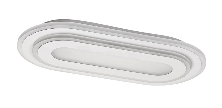 ჭერის სანათი Rabalux Prue 40W 3000 6000K L400 H45 ნაცრისფერი თეთრი 71110