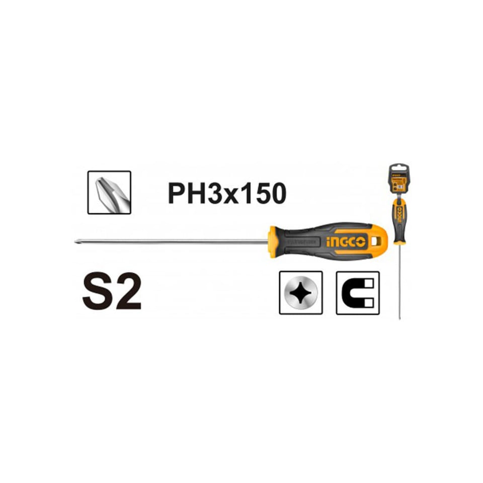 სახრახნისი ვარსკვლავა 3x150მმ (HS68PH3150)