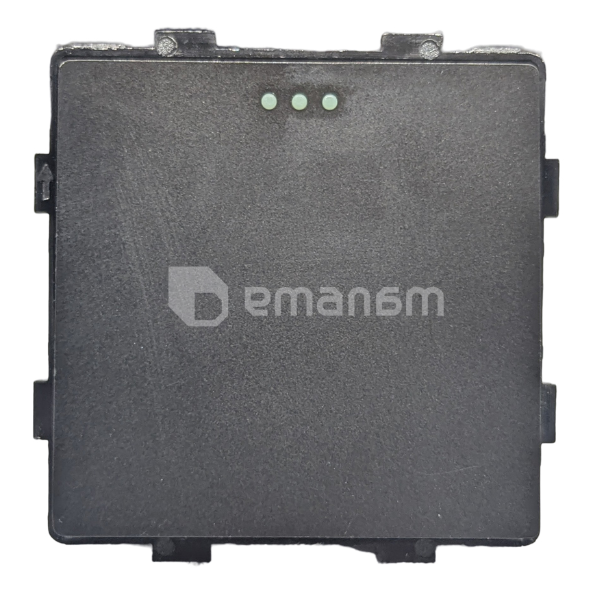 ჩამრთველი Socket Style 1 მექანიკური ერთიანი 1G-2W შავი