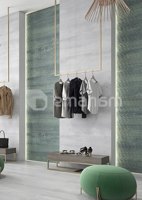 კაფელი Geotiles Rlv Isola Sage 33.3x100 სმ.