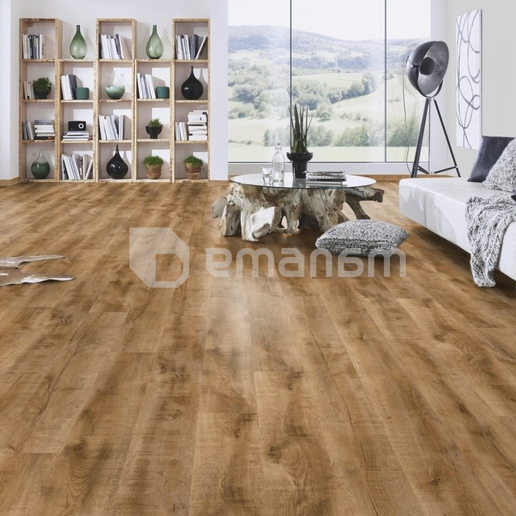 ლამინატი KronoOriginal Castello Classic მუხა Gold Volcano 1285x192x8 მმ. AC4/32