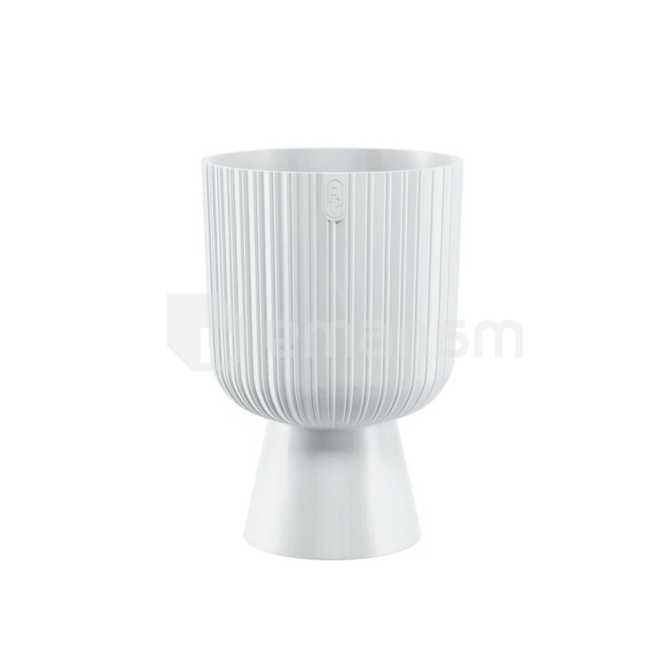 საყვავილე ქოთანი FORM PLASTIC Keli Mika 30 თეთრი
