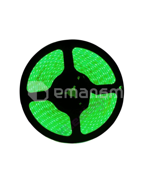 ლენტი LED ACK 7W 12V 5მ 6500К 4040 Double IP20 მწვანე