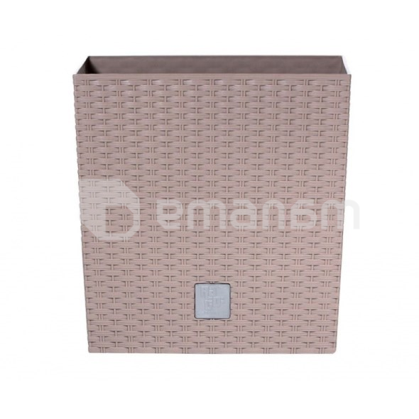 პლასტმასის ქოთანი Prosperplast DRTS325L-7529U Rato Low - MOCCA 32.5 სმ