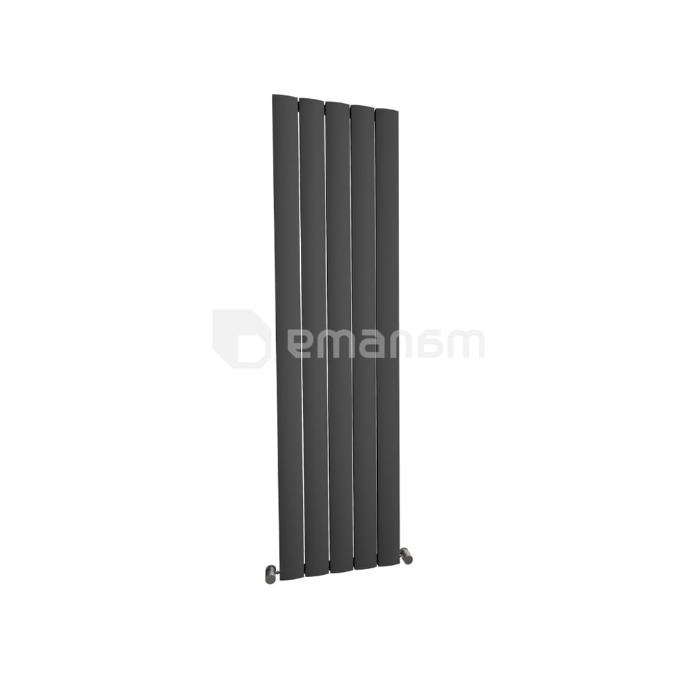 დეკორატიული რადიატორი ალუმინის Sanica CORDOBA Anthracite H1800*L375mm