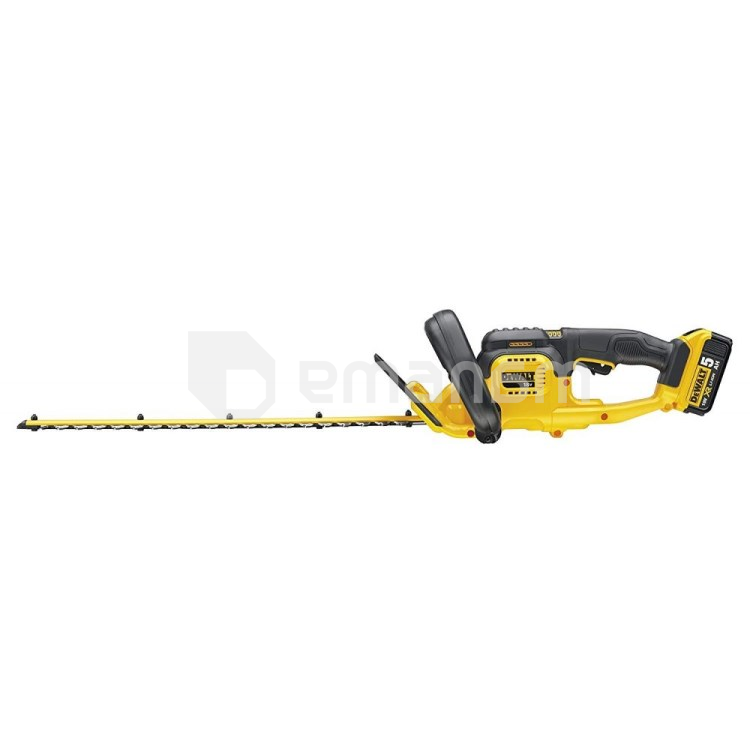 ბუჩქის საკრეჭი აკუმულატორის DeWalt DCM563P1-QW 18V