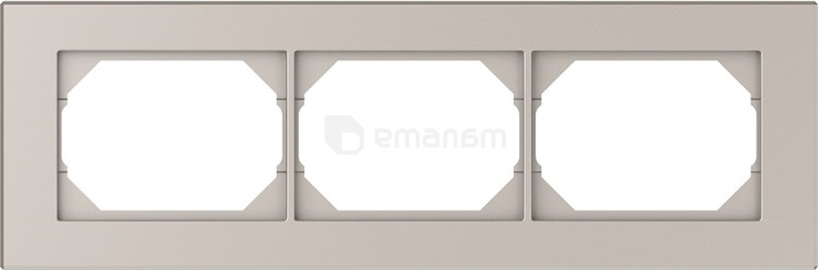 ჩარჩო ჰორიზონტალური Vilma R03 ch 3 განყოფილებიანი შამპანი