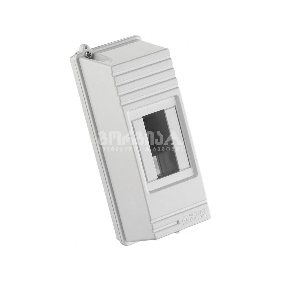 ავტომატის ყუთი გარე 1 - 2  თეთრი 180-010002-102 - MONO