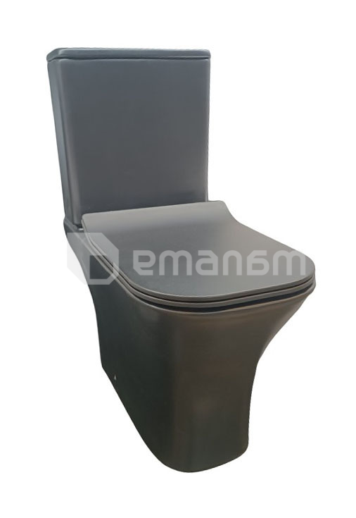 უნიტაზი იატაკის Osis Rimless Black