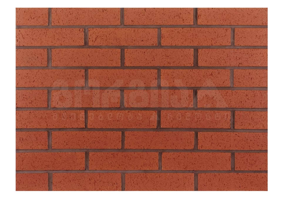 დეკორატიული აგური KT/1 wire  cut  წითელი (დაწინწკლული)