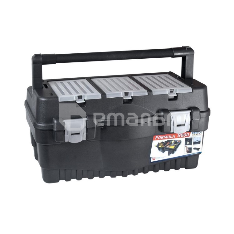 ყუთი ინსტრუმენტებისთვის Patrol Formula S 600 Carbo 547x271x278 მმ (SKRS600FCARCZAPG001)