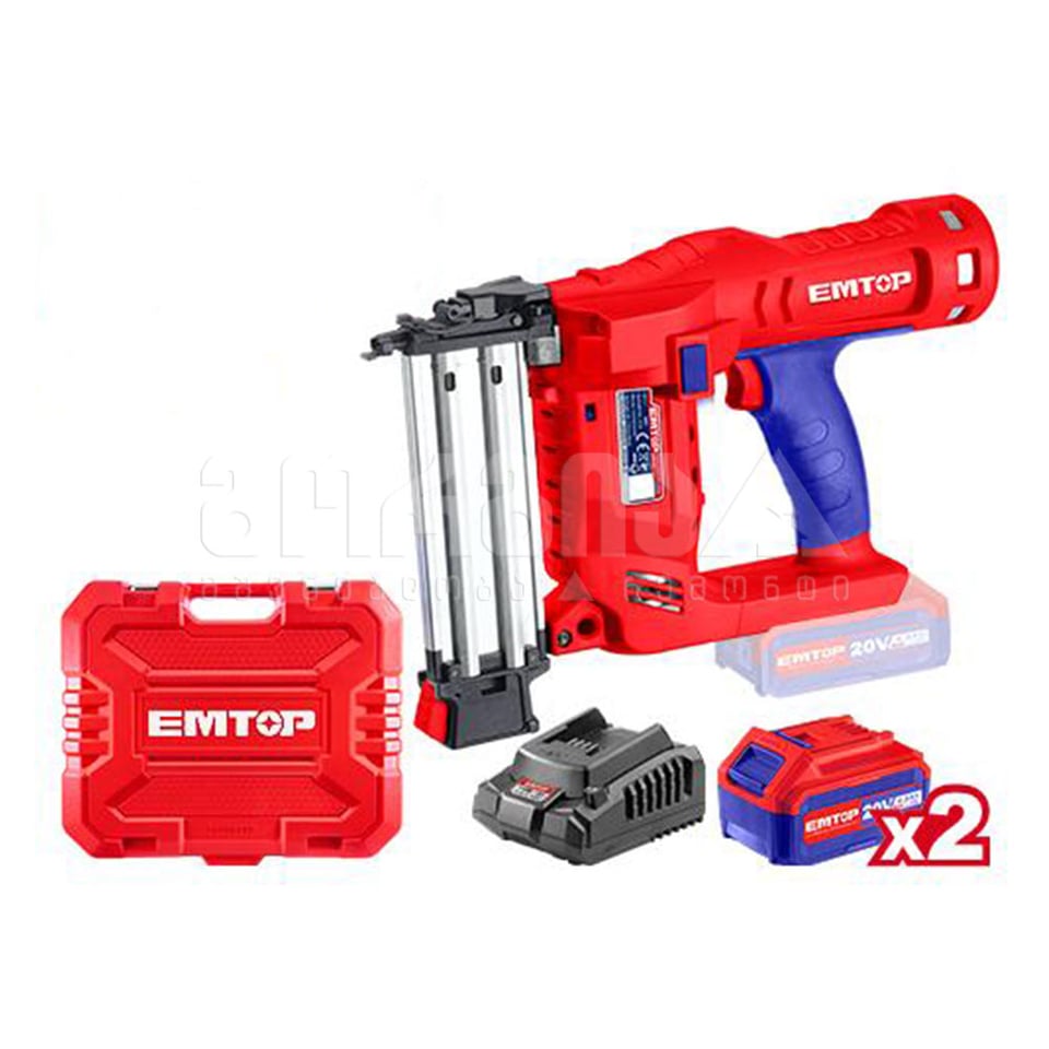 სტეპლერი Li-Ion 20ვ Emtop-ELBNLI2001