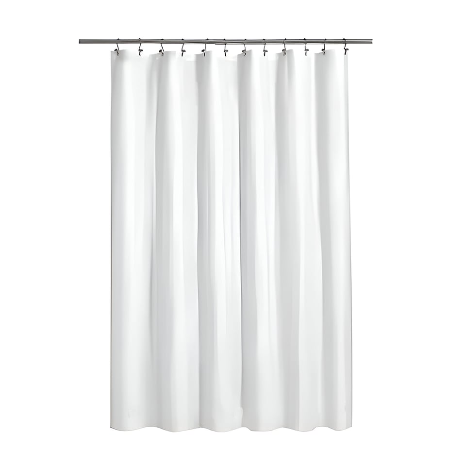 აბაზანის ფარდა სილიკონის თეთრი Sanitary ware's window JS185330