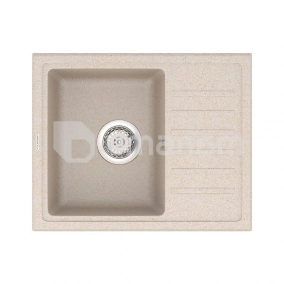 სამზარეულოს ნიჟარა Vankor Lira LMP 02.55 კრემისფერი