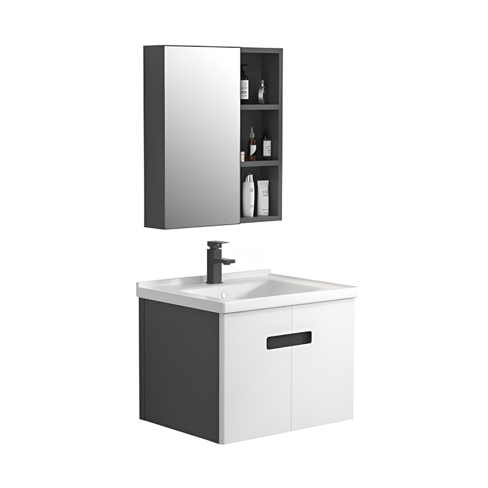 აბაზანის ავეჯის კომპლექტი Zotto 60სმ white/Dark ZT-2304B-60