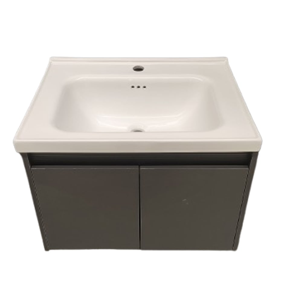 აბაზანის ავეჯის კომპლექტი Layla T01-60 SH Gun Metal